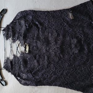 Black Lace Lingerie/  Bodysuit